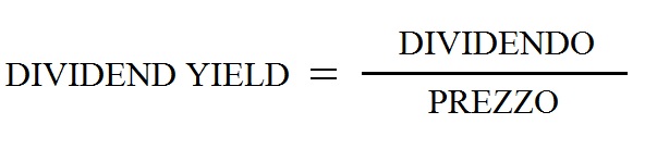 dividend yield formula dividend yield come si calcola